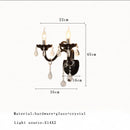 DecorBites™ Crystal Branch Chandelier | Modern Room Decor | Living & Dining Room Hanglamp