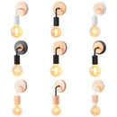 DecorBites™ Industrial LED Wall Light Retro Loft Lamps E27 Iron Lampshade Sconce