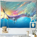 DecorBites™ Dream Whale Tapestry Wall Hanging for Kids Room and Home Decor