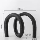 DecorBites™ Abstract Twisted Knot Sculpture for Room Aesthetics Decor