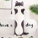 DecorBites™ Husky Side Sleeping Body Pillow - Home Decor & Gift Icon