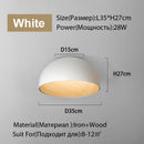 DecorBites™ Duo Ceiling Light Kitchen Living Room Bedroom Wood Lamp Post-modern Design