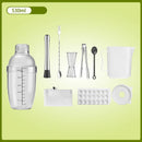 DecorBites™ Cocktail Shaker: Bartender's Beverage Mixer for Champagne & Cocktails