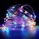 20M USB/Battery LED String Light Copper Silver Wire Garland Light Waterproof Fairy Lights For Christmas Wedding Party Decoration