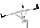 GRIFFIN Deluxe Snare Drum Stand | Percussion Hardware Kit with Key | Double Braced Medium Weight Mount for Snares, Tom Drums & Practice Pad | Adjustable Height & Tilting Gear Clamp Style Basket Holder