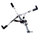 GRIFFIN Deluxe Snare Drum Stand | Percussion Hardware Kit with Key | Double Braced Medium Weight Mount for Snares, Tom Drums & Practice Pad | Adjustable Height & Tilting Gear Clamp Style Basket Holder