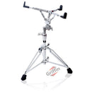 GRIFFIN Deluxe Snare Drum Stand | Percussion Hardware Kit with Key | Double Braced Medium Weight Mount for Snares, Tom Drums & Practice Pad | Adjustable Height & Tilting Gear Clamp Style Basket Holder