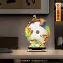 "DecorBites™ Jade Dragon Phoenix Ornament Enamel Living Room Decoration"