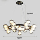 DecorBites™ LED Pendant Chandeliers for Modern Living and Dining Room Lighting