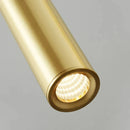DecorBites™ Elegant Brass Pendant Light for Bedroom Dining Room Hotel, Adjustable Wire Copper Finish