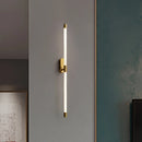 DecorBites™ Acrylic Line LED Wall Lights Dimming Gold Black Metal for Living Room Bedroom