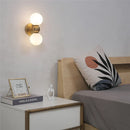 DecorBites™ Glass Ball Wall Lamps: Modern Bedroom & Living Room Lighting Fixtures