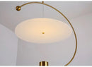 DecorBites™ Gold Iron Painted LED Pendant Light for Home Decor and Dining Room