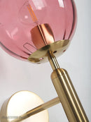 DecorBites™ Glass Ball LED Wall Lamp Modern Bedroom Beside Light Fixture