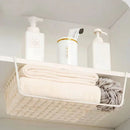 DecorBites™ Kitchen Organizer Shelf Desk Storage Rack Mesh Basket Wardrobe Holders