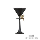 DecorBites™ Geometric Bronze Vase for Home Decor