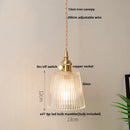 DecorBites™ Copper Knob Iron LED Pendant Light - Adjustable Nordic Modern Hang Lamp