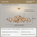 DecorBites™ Gingko Leaf Chandelier: Modern Luxury Art Decor for Home, Restaurant & Bar