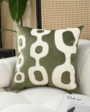 DecorBites™ Embroidered Patchwork Cushion Cover 45*45 for Elegant Living Room Decor