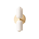 DecorBites™ French Cream Double Headed Glass Wall Lamp for Bedroom and Living Room