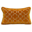 DecorBites™ Lahulpe Navy Blue Velvet Cushion Cover with Constellation Embroidery, 45x45cm