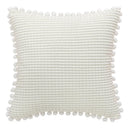DecorBites™ Houndstooth Cushion Cover 30x50cm Black and White Bow Waist Pillow Case