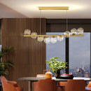 DecorBites™ Glass Ball G9 LED Ceiling Chandelier for Living Dining Kitchen Decor