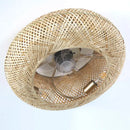 DecorBites™ 50cm Bamboo Ceiling Fan with Lights, Remote Control, Retractable Blades, Silent Operation