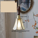 DecorBites™ Glass Globe LED Pendant Light Fixture for Porch Kitchen Aisle, Adjustable Hanging Lamp