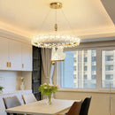 DecorBites™ Crystal LED Chandelier for Home Decor & Luxury Lighting