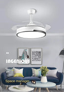 DecorBites™ Copper Ceiling Fan with Energy-saving Lighting, Modern Style, 6-speed Variab