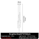 DecorBites™ LED Chandelier: Modern Staircase & Kitchen Pendant Light for Home Decoration