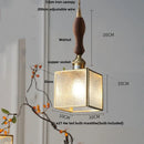 DecorBites™ Copper Glass LED Pendant Lamp, Modern Nordic Hanging Light