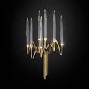 DecorBites™ Crystal Branch Chandelier: Nordic LED Pendant Light for Home Décor & Wedding Lighting