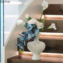 DecorBites™ Heart Shape Ceramic Vase for Minimalist Floral Arrangements