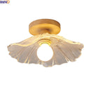 DecorBites™ Clear Glass LED Ceiling Light Fixture for Modern Home Aisle Balcony Restaurant Hallway Lighting
