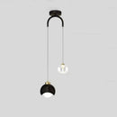 DecorBites™ Crystal Ball Pendant Lights: Modern LED Luxury for Bedroom, Nordic Minimalist Design