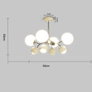 DecorBites™ Cream Living Room Pendant Lamp Magic Bean Restaurant Medieval Bedroom Light