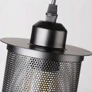DecorBites™ Industrial Nordic Black Iron Cage Pendant Light Loft Hanging Lamp