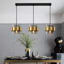 DecorBites™ Golden Pendant Lights for Aisle, Restaurant, Bedroom - Nordic Postmodern Minimalist Style