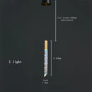 DecorBites™ Gold Crystal LED Chandelier for Modern Loft Living Room Staircase