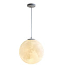 DecorBites™ Cream Moon LED Pendant Chandelier: Modern Living Room Kitchen Bedroom Lighting