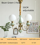 DecorBites™ Cream Style LED Chandelier for Bedroom, Living Room, Dining Room