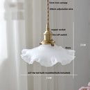 DecorBites™ Copper Knob Iron LED Pendant Light - Adjustable Nordic Modern Hang Lamp