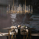 DecorBites™ Crystal Candle Wall Sconce: Luxury Retro Light Fixture for Living Room Decor
