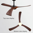 DecorBites™ 70" Luxury Wooden Ceiling Fan with Reversible Motor for Year-Round Comfort