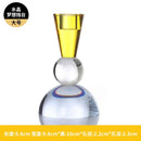 DecorBites™ Crystal Candle Holder: Elegant Table Centerpiece for Romantic Events & Home Decor
