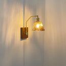 DecorBites™ Glass Copper LED Wall Lamp Modern Stair Light Fixtures applique murale
