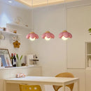 DecorBites™ Cream Flower Pendant Light: Modern Nordic Styling Chandelier for Bedroom & Living Room