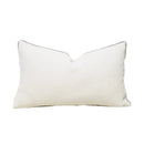 DecorBites™ Convex Rings Geometry Jacquard Pillowcase Cappuccino Luxury Cushion Cover